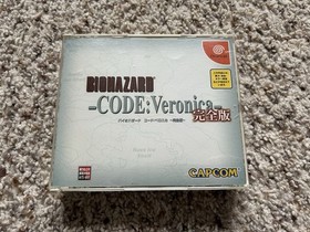 BIOHAZARD CODE VERONICA KANZENBAN Japan Dreamcast CIB US Seller Resident Evil