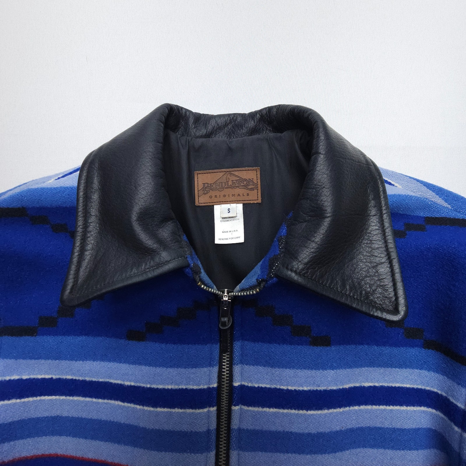 Vintage Pendleton Aztec Wool Western Bomber Size … - image 4