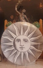 PIERO FORNASETTI PIATTO PORCELLANA ANNI 60 SERIE SOLI E LUNE CONDIZIONI TOP!!!!