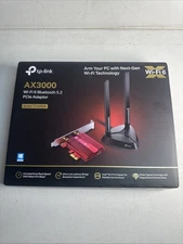 TP Link AX3000 PCIe Wi-Fi 6 Bluetooth 5.2 Card Adapter Archer TX3000E 2402Mbps