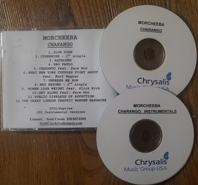 Morcheeba   Charango + Instrumentals PROMO 2xCDr 2002 US