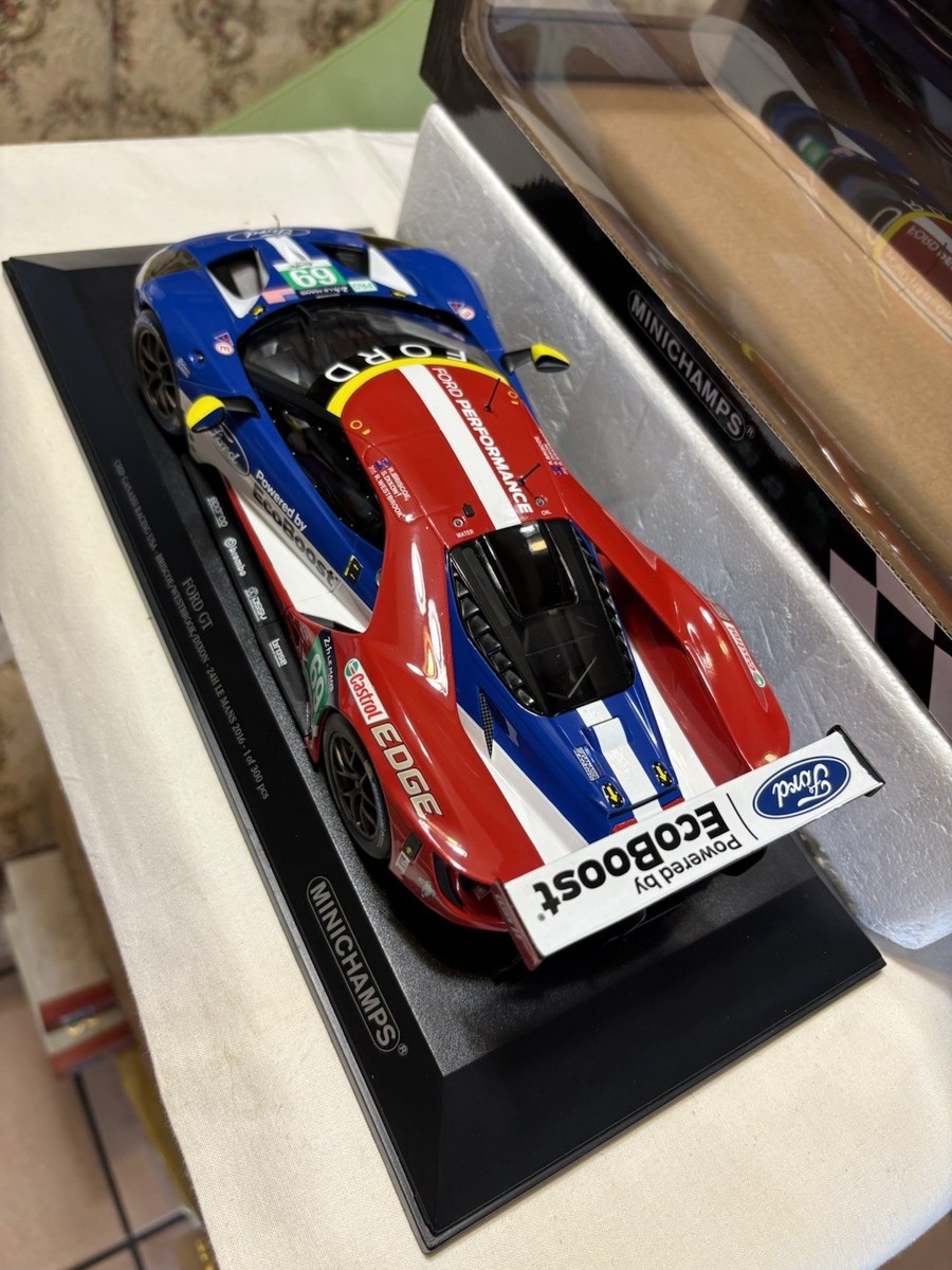 1:18 Minichamps Chip Ganassi Ford GT #69 Dixon 2016 Le Mans,1/300