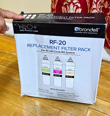 Brondell RF-20 Replacement Filter Pack 3-Pack for RC100 Circle RO System