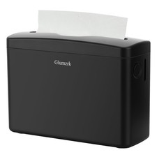 Paper Towel Dispenser Countertop Compact Trifold Multifold Z Fold Black 1P