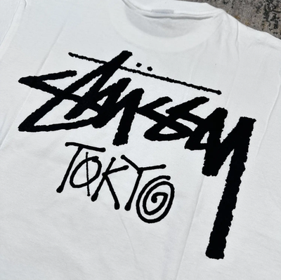 Stussy Stock Tokyo tee - White Medium | eBay