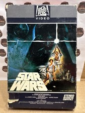 VINTAGE 1982 Star Wars VHS Big Box Version Cl...