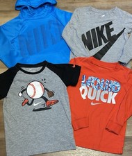 Youth Boys Nike T Shirts Sweatshirt Hoodie Lot Size 6