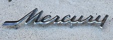 1967 Mercury Comet Hood Emblem Script Trim