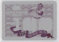 2024 Leaf Lumber The Home Run 100 Printing Plate Magenta 1/1 Andre Dawson 10k8