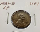1931-S XF Lincoln Wheat Cent Key Date