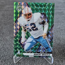 2025 Panini Mosaic - Robert Brazile #132 Green Mosaic Prizm - Oilers