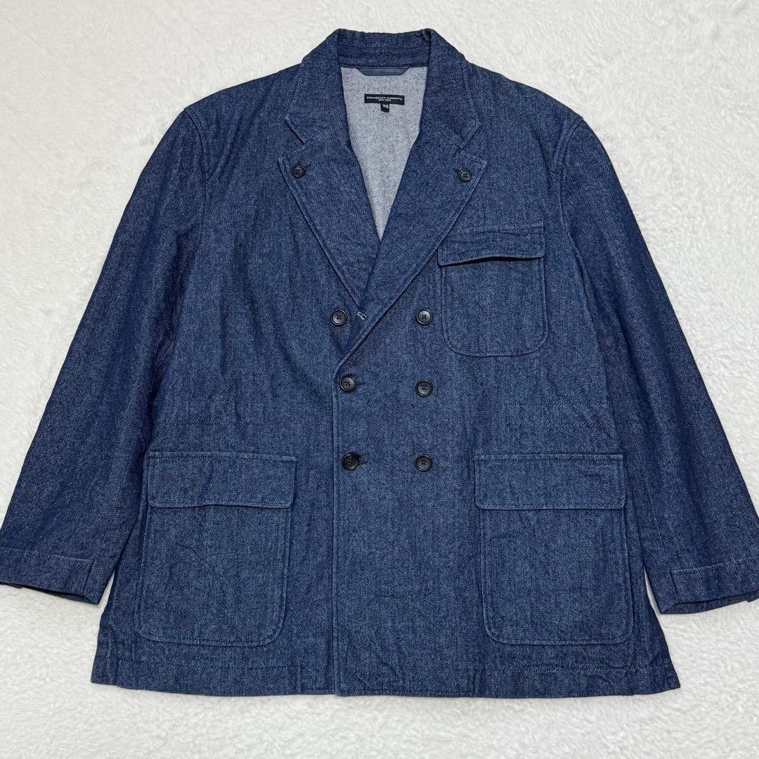 Engineered Garments Denim Double Jacket Made in U… - image 1