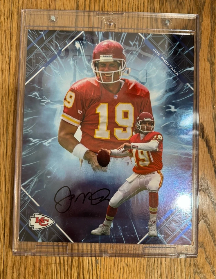 Joe Montana Fanatics Under Wraps Emanate Blue Edition 2025 #8 de 10. Foto 3 de 4