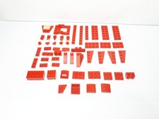 Listing image for Lego Red Pieces Bundle 50+ Bricks Pieces & Plate Job Lot Spares Replacement VGC