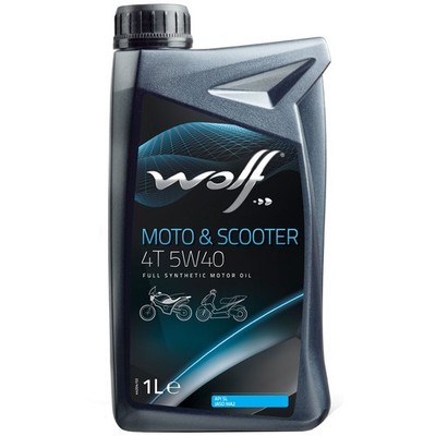 Motoröl Wolf MOTO & SCOOTER 4T 29132 SAE 5W40 1 Liter für Adly/Herchee CAN-AM