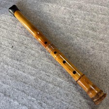 GASSAN Shakuhachi 1 Shaku 8 Sun Japanese Traditional Musical Instrument
