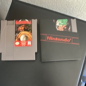 Tecmo Bowl Football & Baseball Nintendo NES Video Game