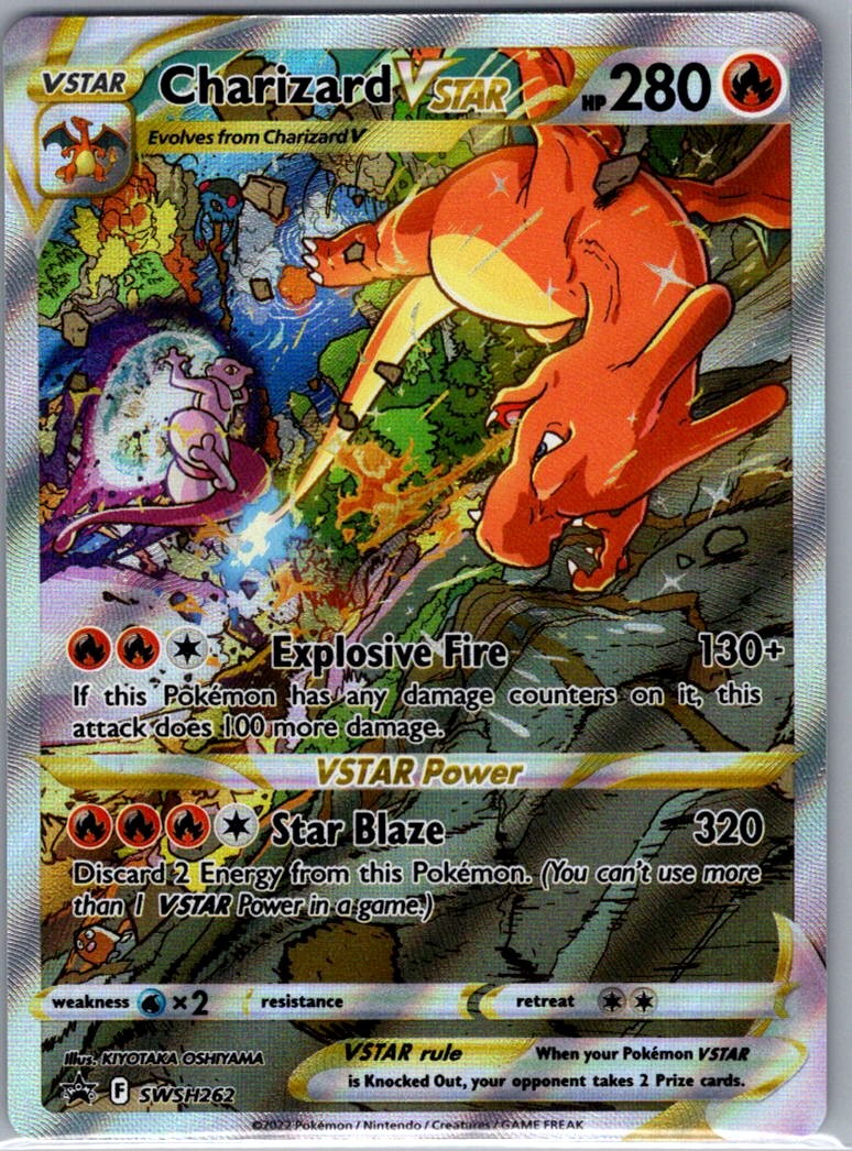Charizard VSTAR 2022 Sword & Shield: Black Star Promo #SWSH262