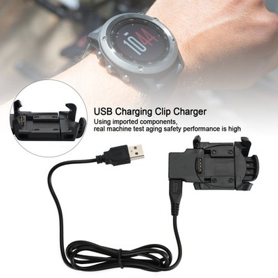 USB Data Ladekabel Ladedock Ladestation für Fenix 3/Fenix 3 HR GPS Smartwatch