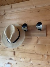 Golf Vintage Macgregor Wood Coat Hat Rack Wall Mounted Handmade Trophy ManCave!