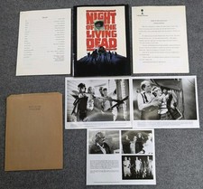 Night of The Living Dead 1990 Columbia Pictures Press Folder w/ Production Info