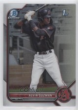 2022 Bowman Chrome Prospects Refractor 389/499 Alvin Guzman #BCP-18 0tf6