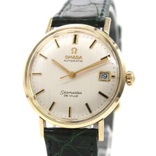 [QUASI NUOVO] OMEGA Seamaster De Ville 166.020 Gold Date AT Uomo dal GIAPPONE Z216