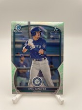 2023 Bowman - Chrome Prospects Axel Sanchez #BCP-73 Lunar Glow Refractor (RC)