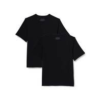 Herren Unterhemd Kurzarm Modal 2Er-Pack Schwarz M Amazon Essentials