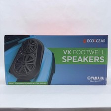 New Yamaha EcoXGear VX Footwell Speakers Black for WaveRunner VX and GP