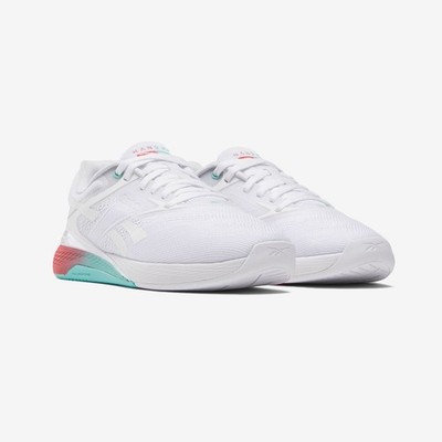 Reebok Women's Nano X5 - White Red  100238428 Expeditedship