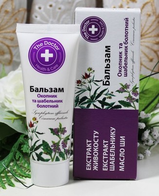 75ml Domaschnij Doctor Creme Balsam Beinwell & Sumpf-Potentilla Massage Körper