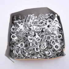 500 Pack JST 5.5-9 3/8" Ring Terminal Connector Stud Circular 10-12 AWG Crimp