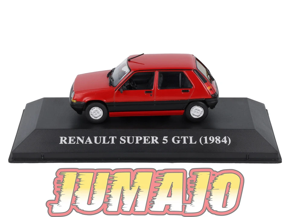 BJ6 Voiture 1/43 JUMAJO Renault 5 Supercinq GTL 1984 5 portes - Photo 2/4