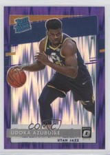 2020-21 Panini Donruss Optic Rated Rookie Purple Shock Prizm Udoka Azubuike 2l4