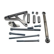Takpart Aluminum Alternator Bracket Kit Compatible For Sb Ford 289 302 Billet