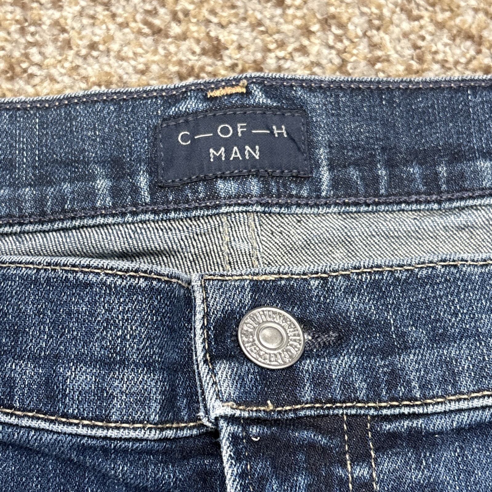 Mens Citizens of Humanity COH Man Jeans Sid Denim Straight Leg Sz 38 X 32 - View 4