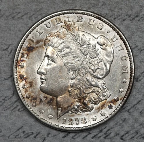 1878-CC Morgan Dollar XF/AU Details Carson City! #1FFU