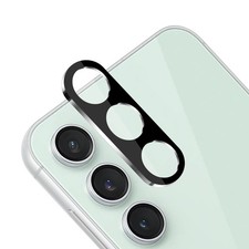 Samsung S23 Plus Camera Lens Colored Edge Tempered 2.5D - Black