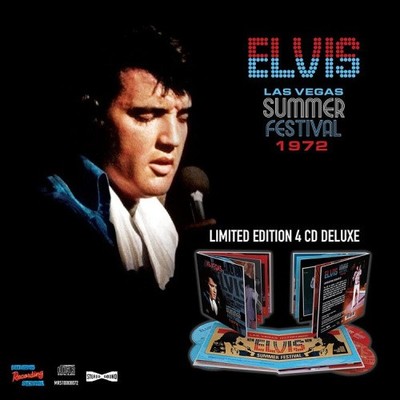 LAS VEGAS SUMMER FESTIVAL 1972  [4 Discs] by Elvis Presley [CD]