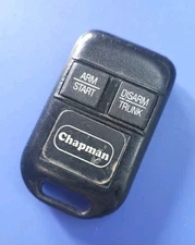 CHAPMAN 2-button GOH-MM6-101890 key fob transmitter - TESTED ARM DISARM