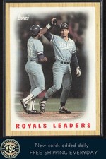Royals Leaders 1987 Topps #256 NM-MT OR BETTER Kansas City Royals