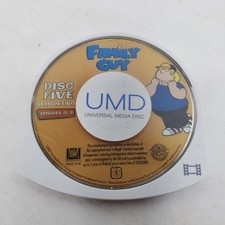Family Guy Season Two- Disk 5 (PlayStation Portable PSP UMD) Cleaned & Tested