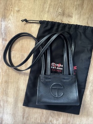 Telfar Small Shopping Carry LEATHER bag Wilson s Bag Leather