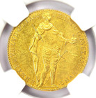 1844 Hungary Gold Ducat Coin 1D - Certified Ngc Uncirculated Detail (Unc Ms)