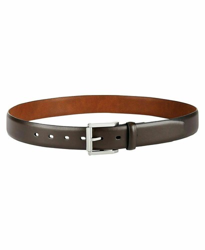 New Ryan Seacrest Men's Size Medium 34-36 Dark Brown Dress Belt