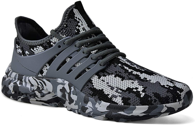 Feetmat Men's Non Slip Gym Sneakers 