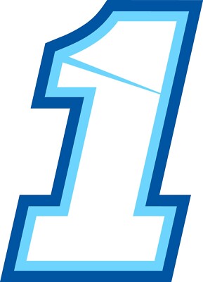 NEW FOR 2024 #1 Ross Chastain Racing Sticker Decal - SM thru XL - Various Colors