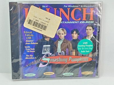Smashing Pumpkins 1995 Launch #4 Windows & Macintosh Interactive CD-Rom SEALED
