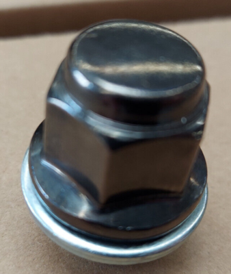 Toyota Lexus Black Chrome Wheel Lug Nut 90942-01115